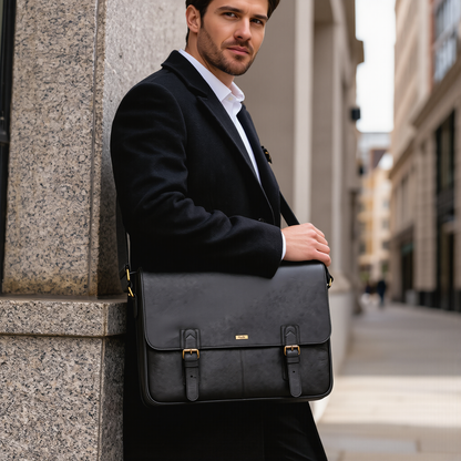 Laptop Bags – Premium Crazy Horse Leather Messenger Bag