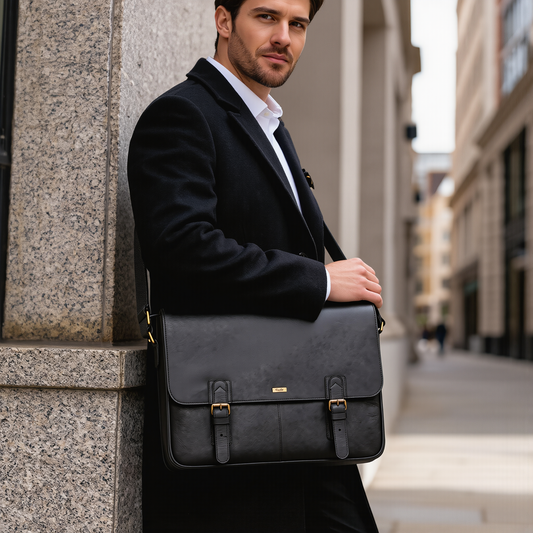 Laptop Bags – Premium Crazy Horse Leather Messenger Bag