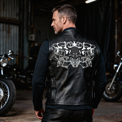 Motorbike Waistcoat for Motorcycle Riding and Biker Style