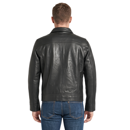 Real Leather Jacket – Looper Inspired Cowhide Jacket