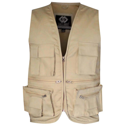 Leather Bike Vest for Motorcycle, Outdoor and Casual Wear