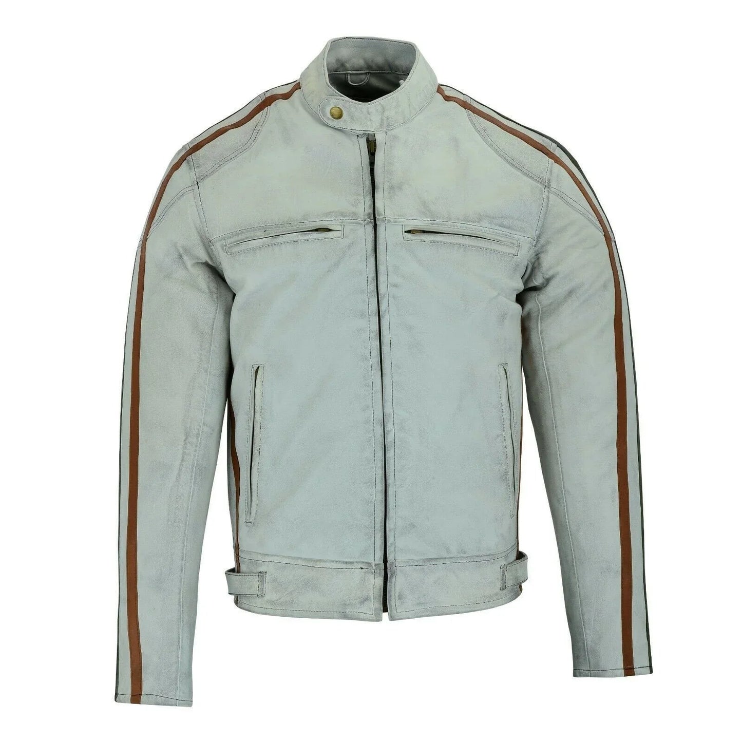 premium jacket biker leather for vintage motorcycle style
