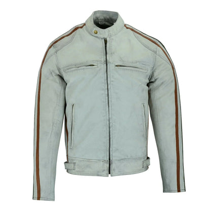Premium Jacket Biker Leather for Vintage Motorcycle Style