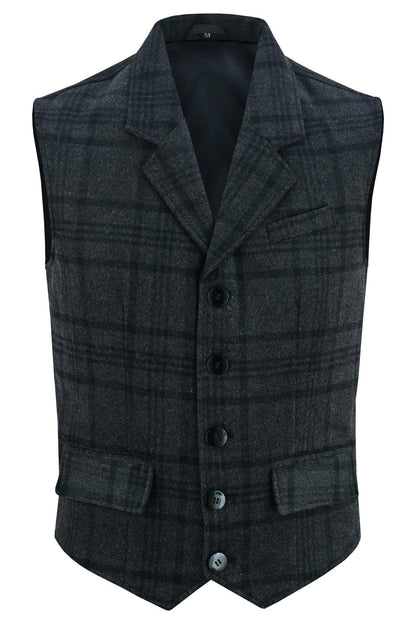 Mens Vest for Sale with Timeless Tweed Fashion and Tailored Style