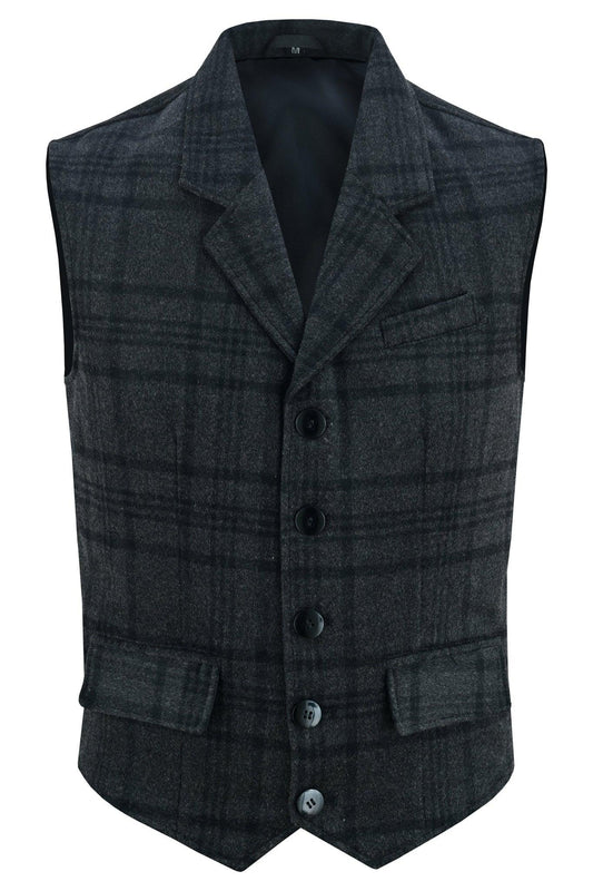 Mens Vest for Sale with Timeless Tweed Fashion and Tailored Style