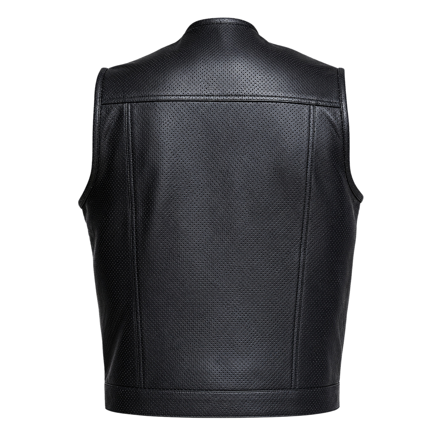 leather jacket men fashion with modern vest styling and comfort