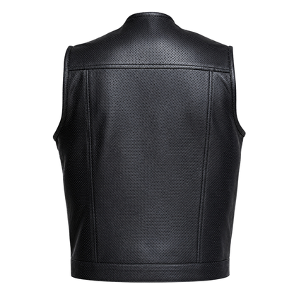 Leather Jacket Men Fashion with Modern Vest Styling and Comfort