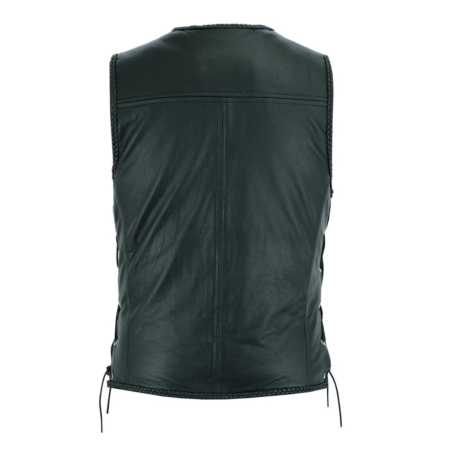 men's vest gilet for modern fashion and timeless leather style