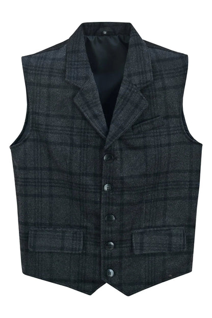 Mens Vest for Sale with Timeless Tweed Fashion and Tailored Style