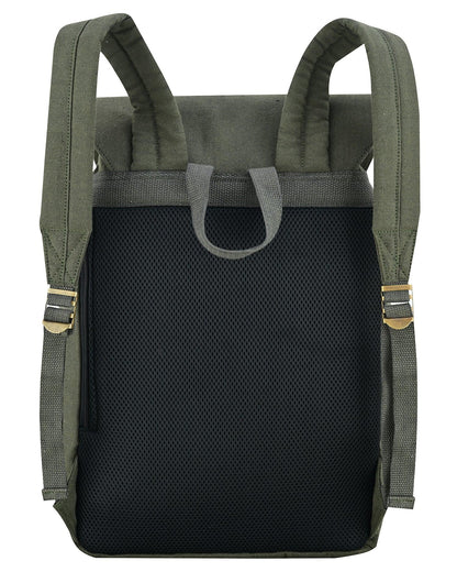 Travel Backpack – Premium Canvas & Leather Laptop Backpack