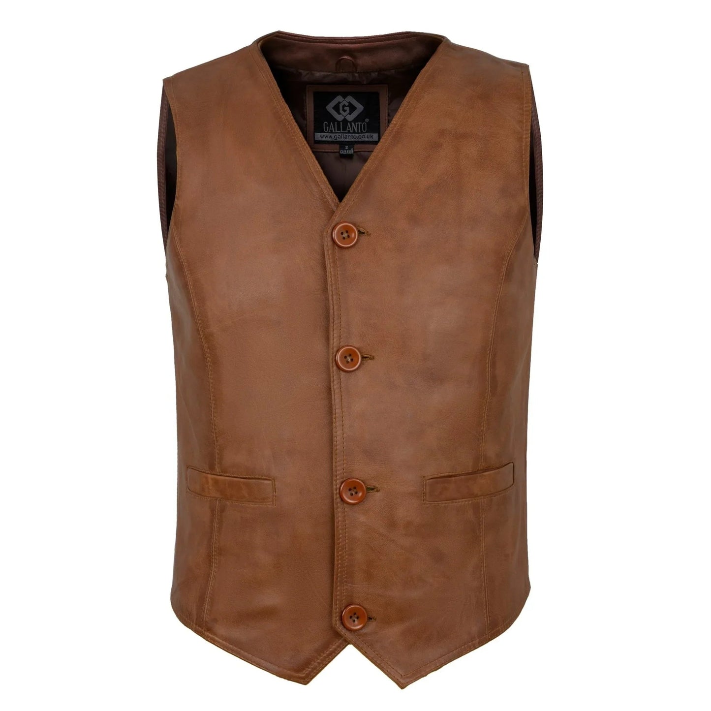leather dress vest for men with classic fashion and everyday comfort