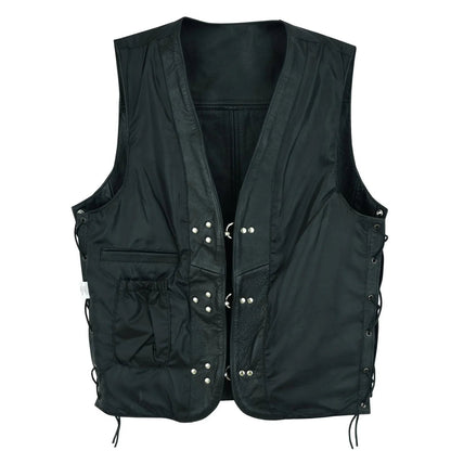 Men's Vest Gilet for Modern Fashion and Timeless Leather Style