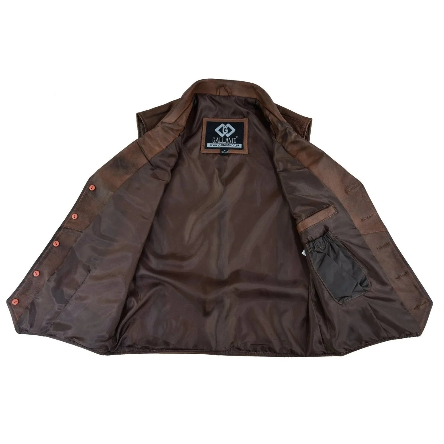 leather mens waistcoat with elegant tailoring and premium style
