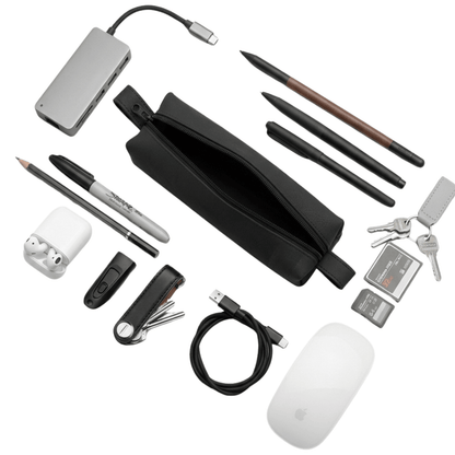 Male Wash Bag – Premium Leather Travel Toiletry Organiser