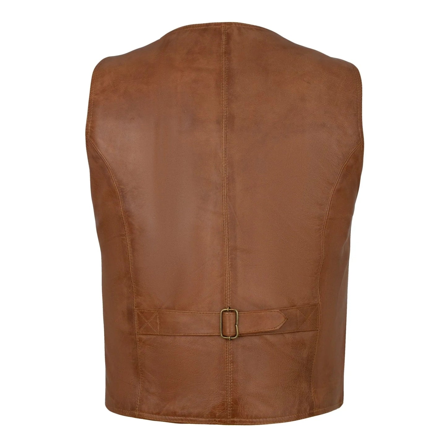 leather dress vest for men with classic fashion and everyday comfort