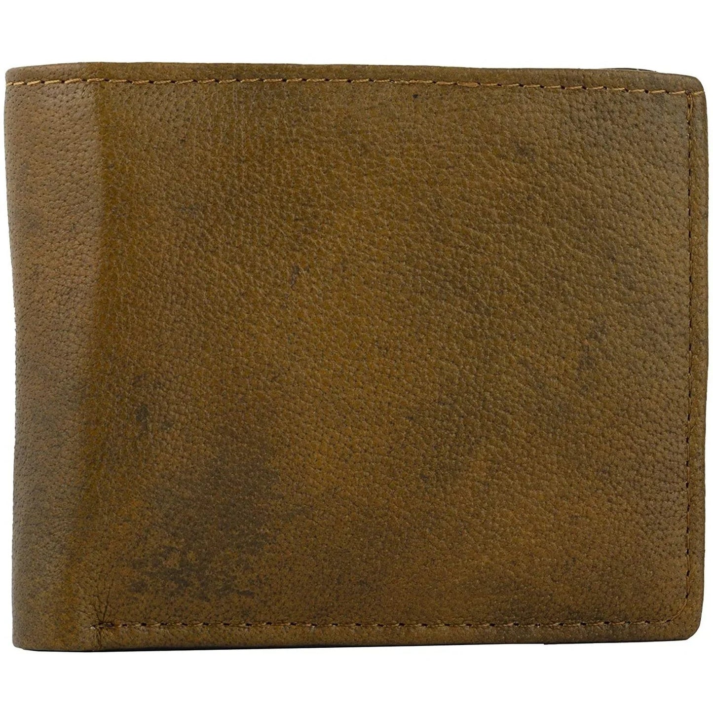 best men's wallet in genuine cowhide leather with rfid protection