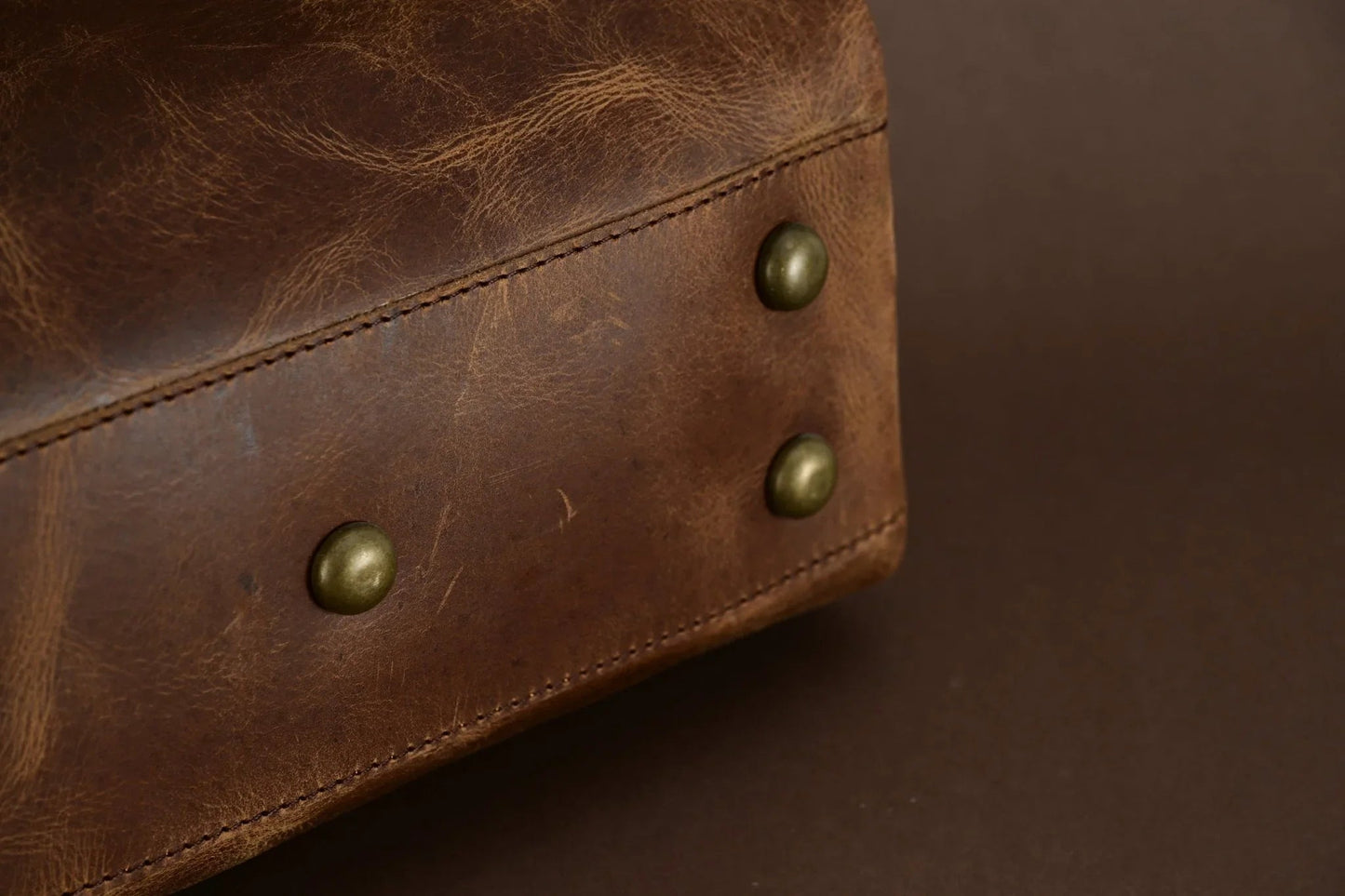 mens wash bag – premium genuine leather travel toiletry bag