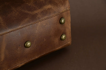Mens Wash Bag – Premium Genuine Leather Travel Toiletry Bag