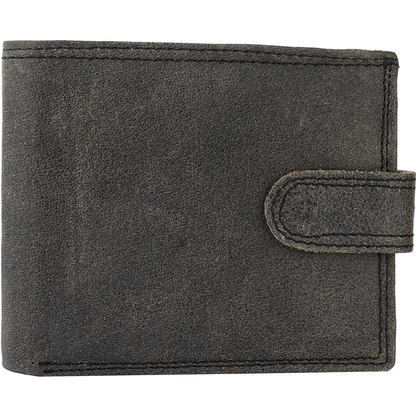 mens wallet genuine leather rfid bifold wallet with coin pocket