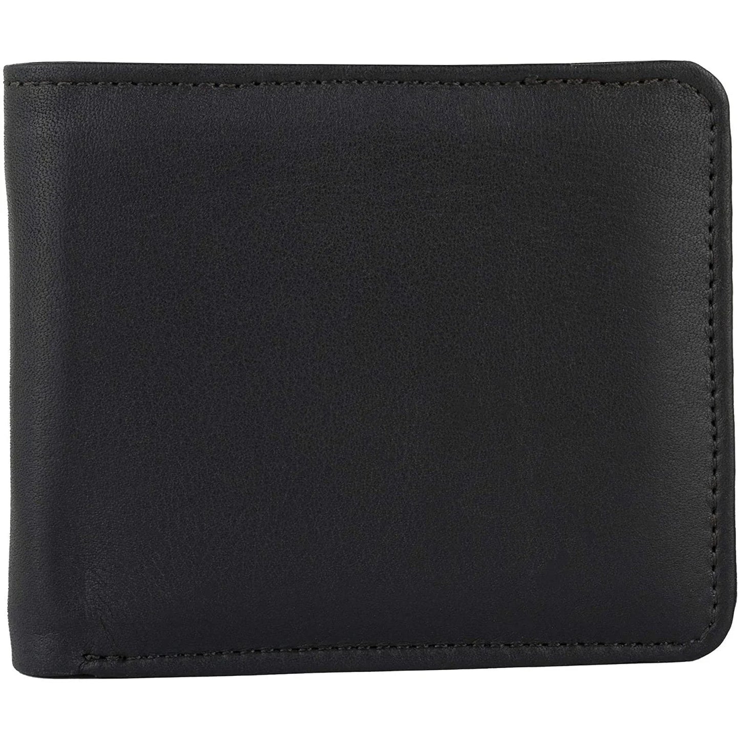 mens wallet genuine leather rfid bifold wallet with coin pocket