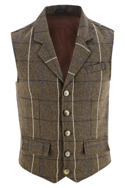 Mens Vest for Sale with Timeless Tweed Fashion and Tailored Style