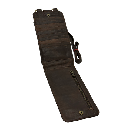 Man Purse Crossbody – Genuine Buffalo Leather Cross Body Bag