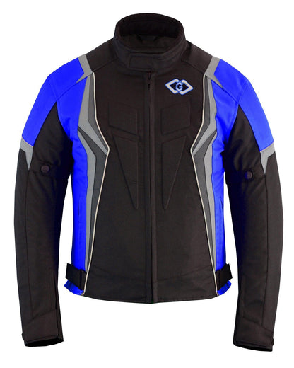 Textile Riding Jacket for Men – Waterproof Cordura CE Armour
