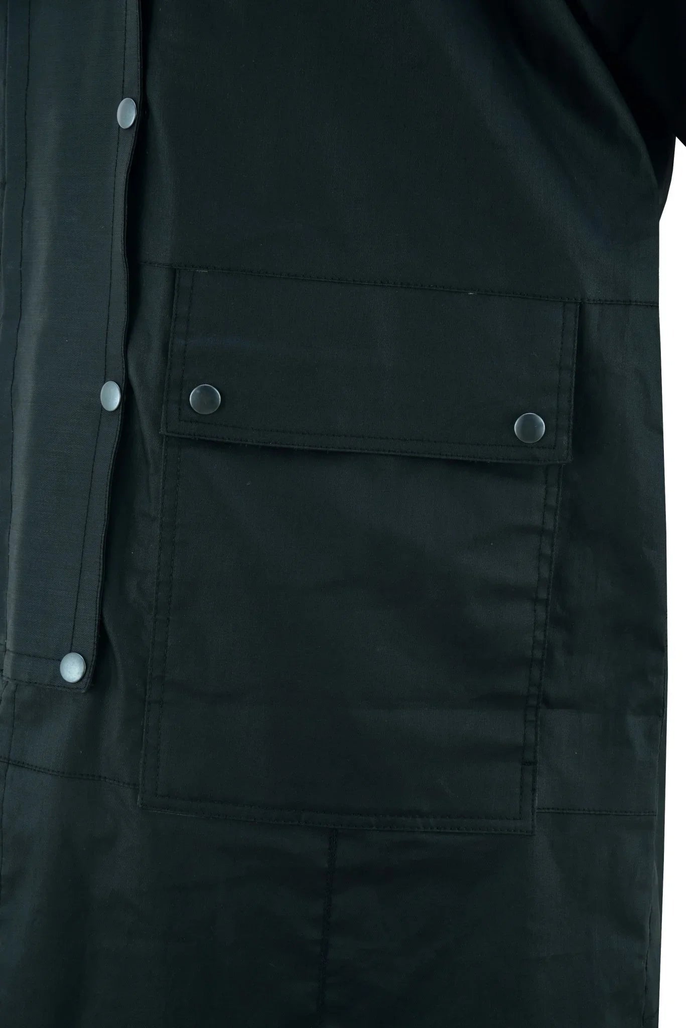long black coat – unisex waterproof duster for all-weather protection