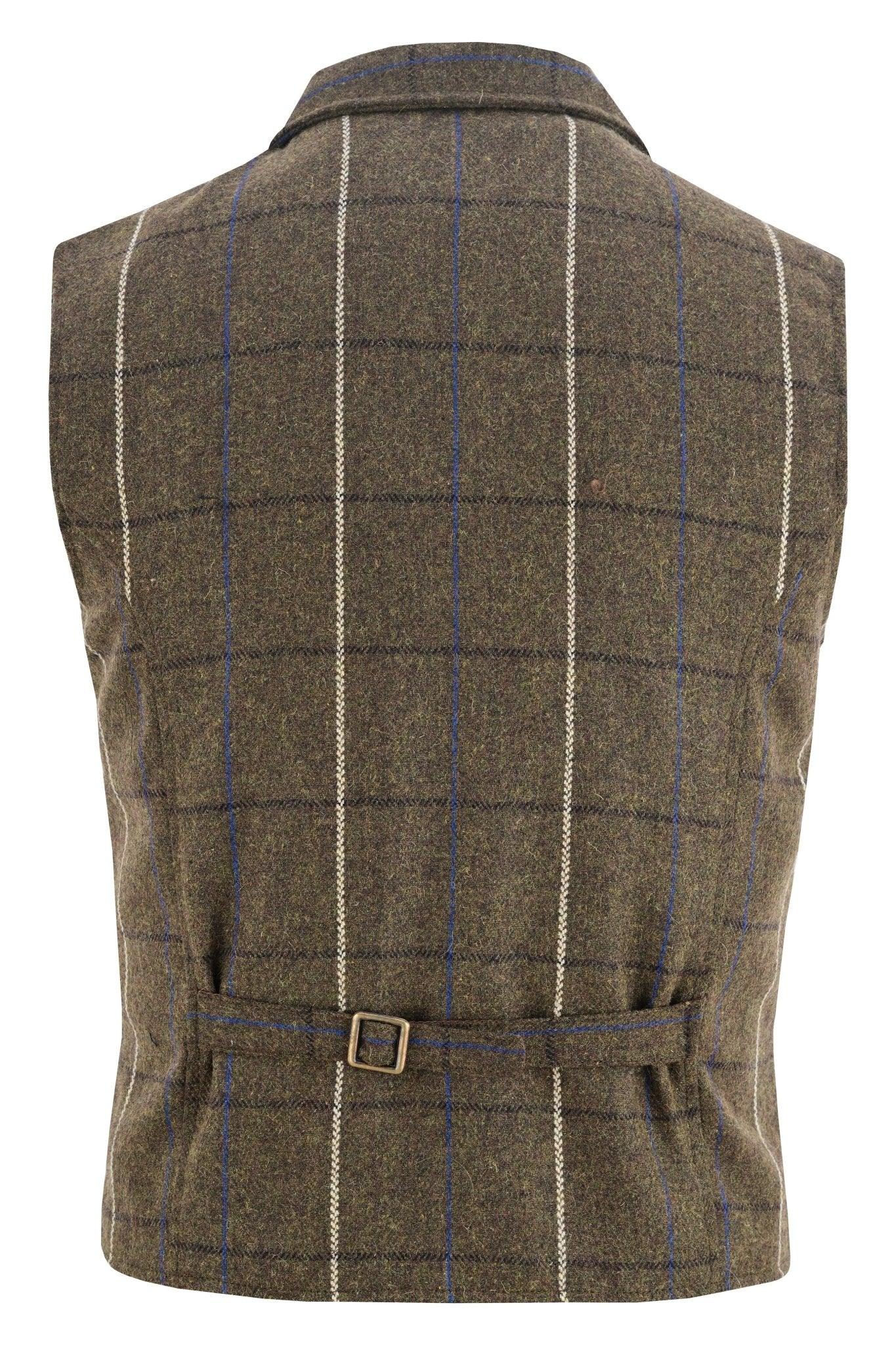 mens vest for sale with timeless tweed fashion and tailored style