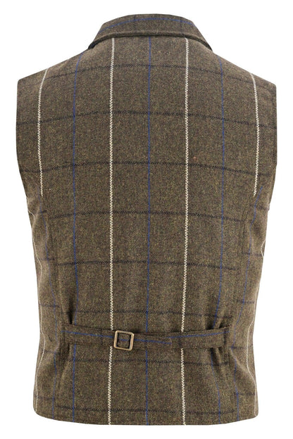 Mens Vest for Sale with Timeless Tweed Fashion and Tailored Style
