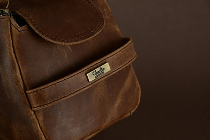 Mens Wash Bag – Premium Genuine Leather Travel Toiletry Bag