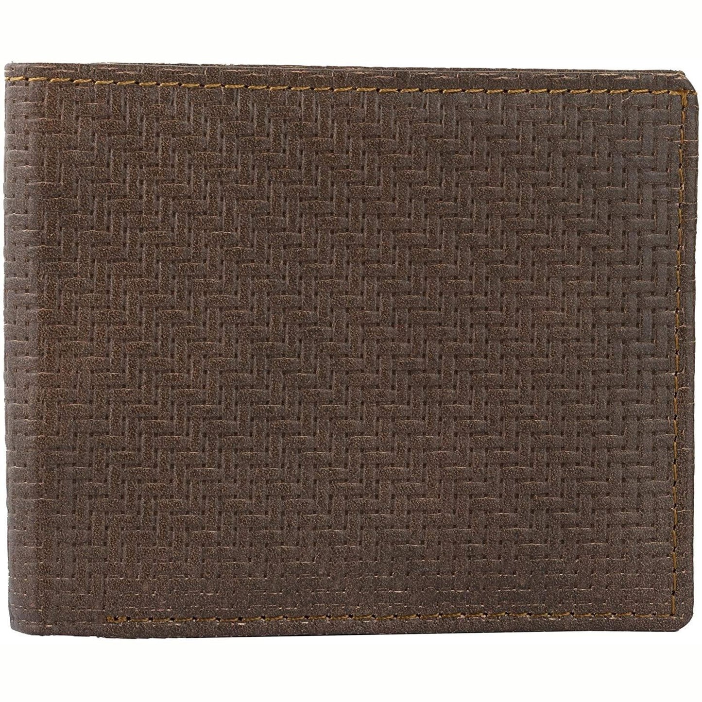 mens slim wallet in genuine cowhide leather with rfid protection