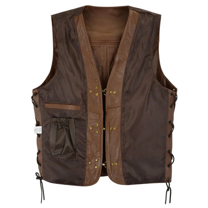 Men's Vest Gilet for Modern Fashion and Timeless Leather Style