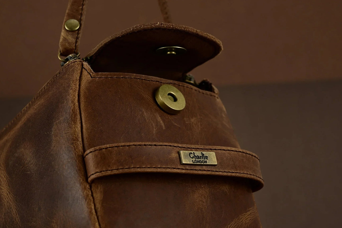 mens wash bag – premium genuine leather travel toiletry bag