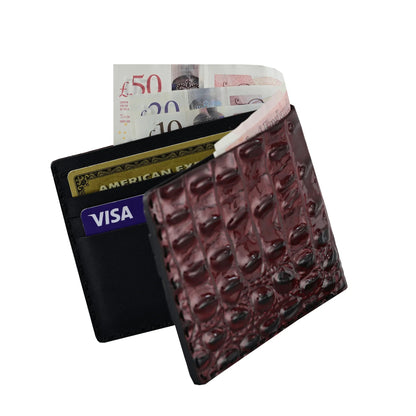 Premium Mens Gift Box with Genuine Leather Wallet and Ratchet Belt