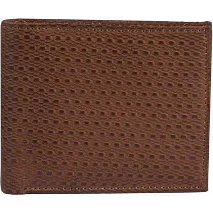 Mens Slim Wallet in Genuine Cowhide Leather with RFID Protection