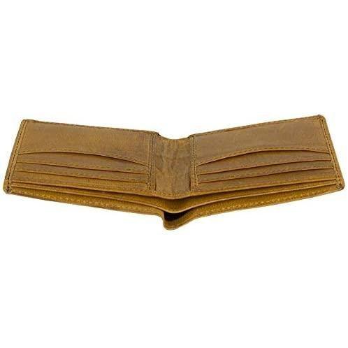 best men's wallet in genuine cowhide leather with rfid protection