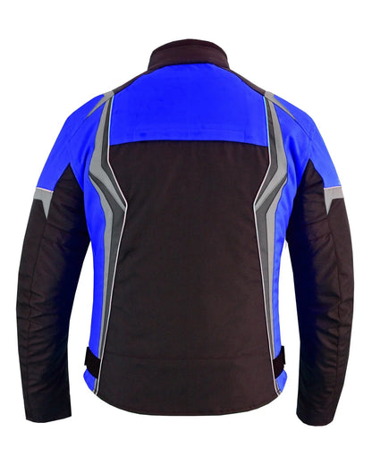 Textile Riding Jacket for Men – Waterproof Cordura CE Armour