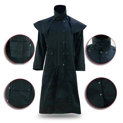 Long Coat Women – Premium Waterproof Full-Length Rain Coat