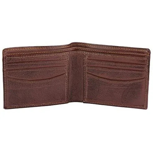 best men's wallet in genuine cowhide leather with rfid protection