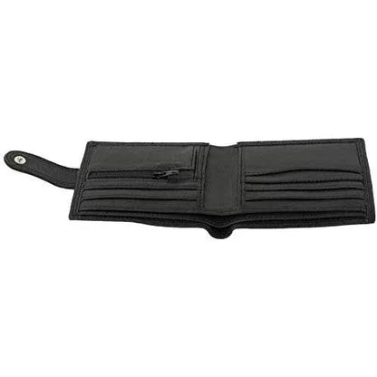 Mens Wallet Genuine Leather RFID Bifold Wallet with Coin Pocket