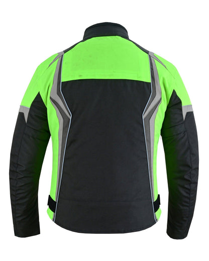 Textile Riding Jacket for Men – Waterproof Cordura CE Armour