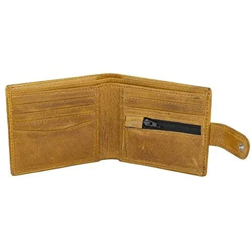 mens wallet genuine leather rfid bifold wallet with coin pocket