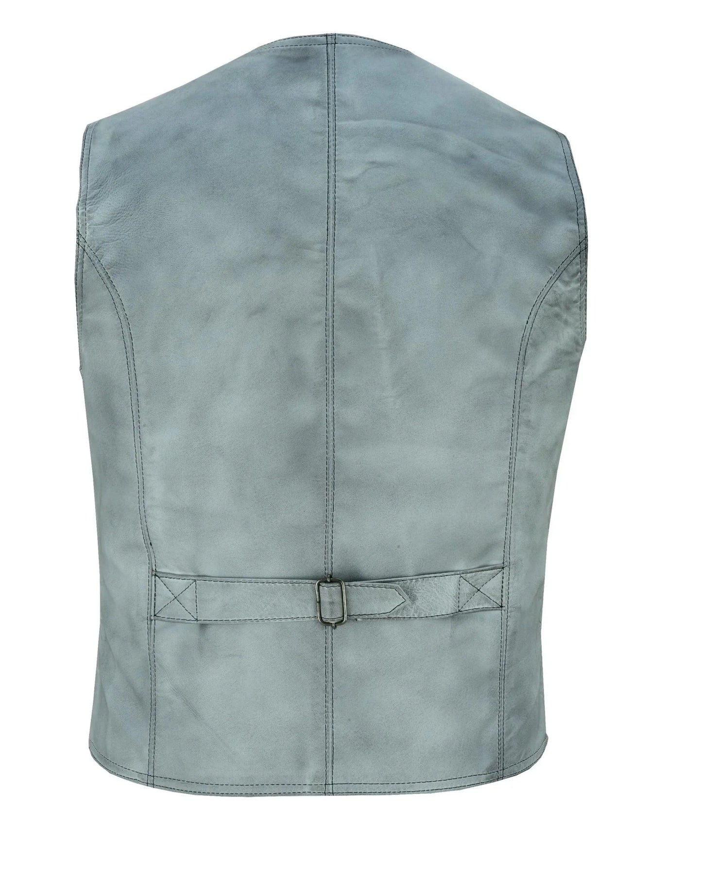 leather dress vest for men with classic fashion and everyday comfort