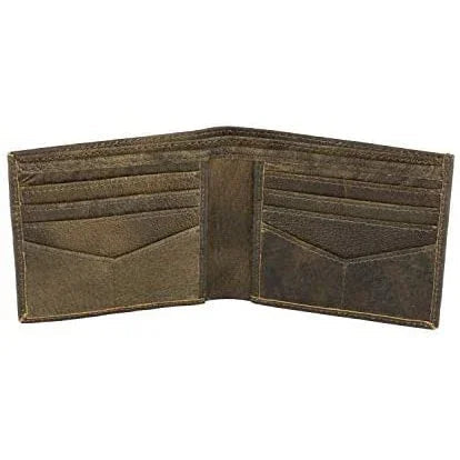 Mens Slim Wallet in Genuine Cowhide Leather with RFID Protection