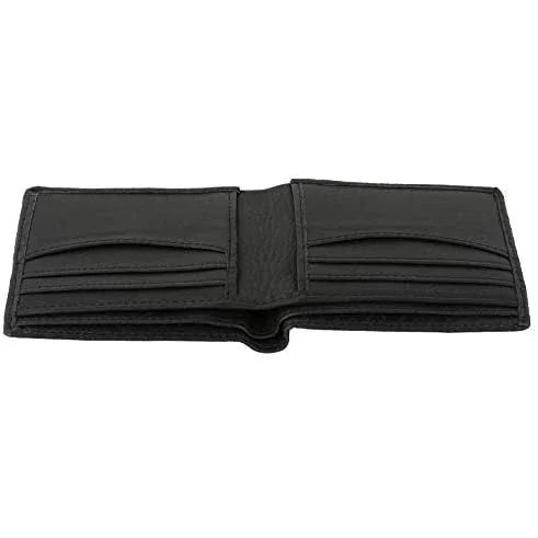 best men's wallet in genuine cowhide leather with rfid protection