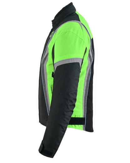 Textile Riding Jacket for Men – Waterproof Cordura CE Armour