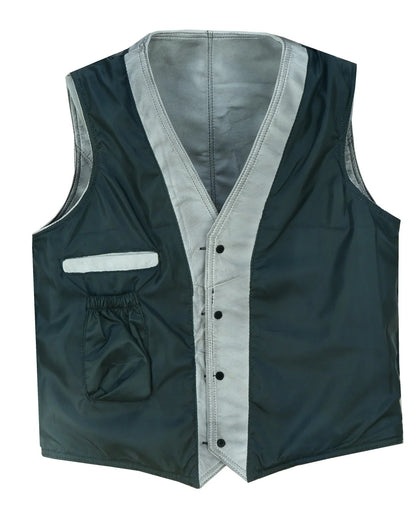 Leather Dress Vest for Men with Classic Fashion and Everyday Comfort