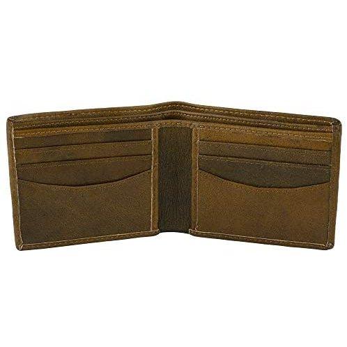 best men's wallet in genuine cowhide leather with rfid protection