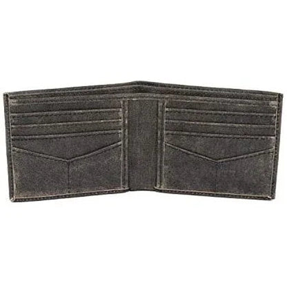 Mens Slim Wallet in Genuine Cowhide Leather with RFID Protection